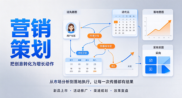 社旗县营销策划